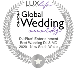 DJ:Plus! Entertainment Awarded Best Wedding MC & Best Wedding DJ New South Wales