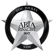 Winner Finalist Best Wedding Disc Jockey NSW 2017